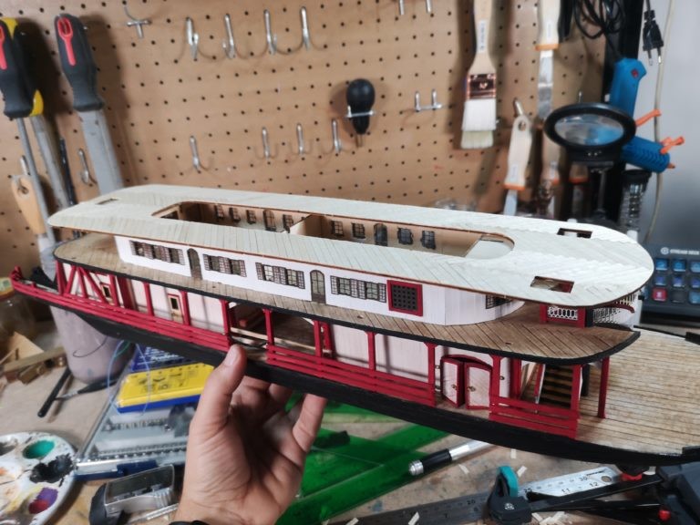 Construyendo El King Of The Mississippi De Artesan A Latina Modelismo